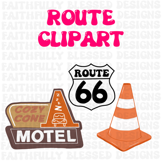 Route Clip Art